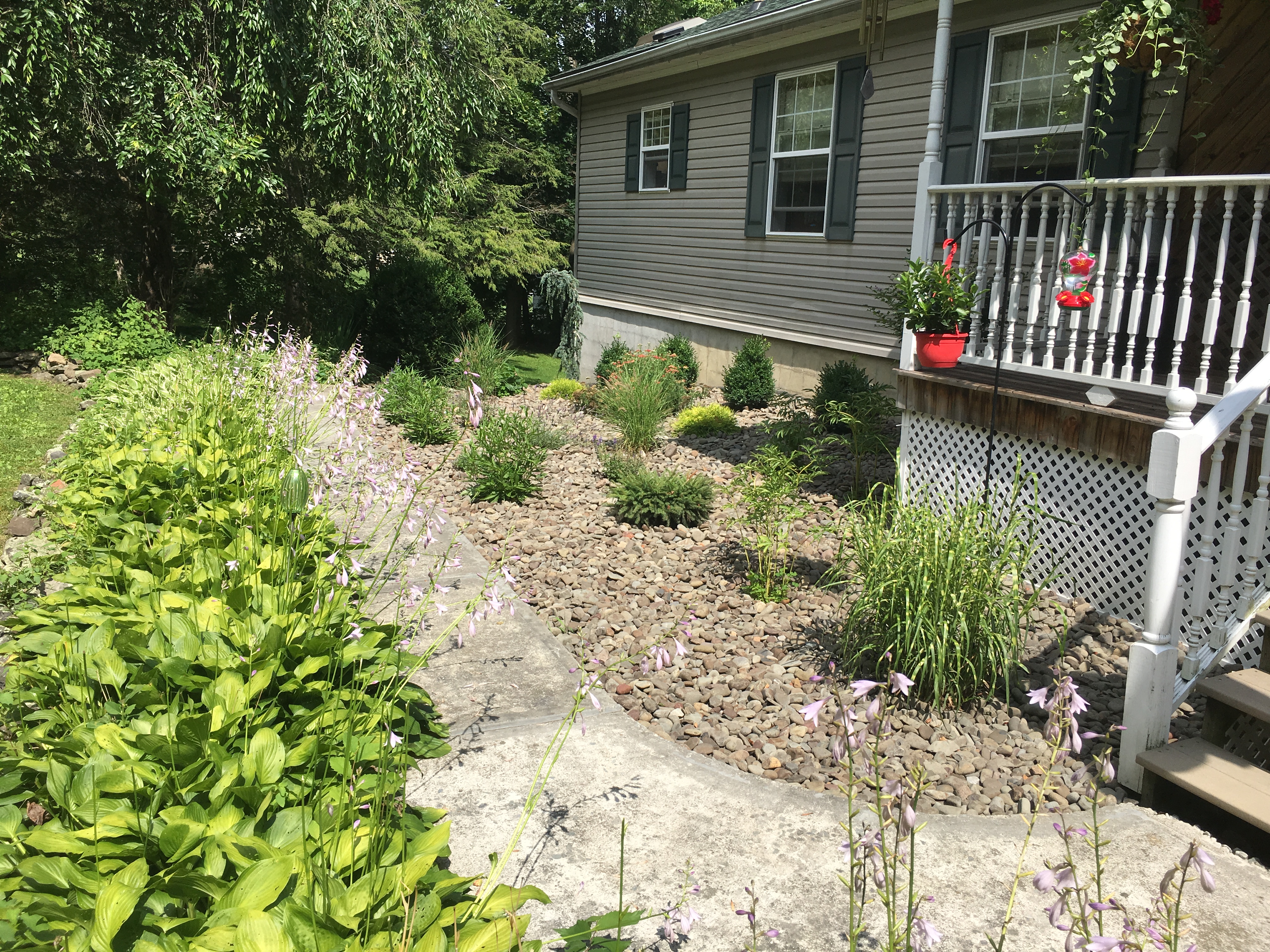 Landscape project in Warwick NY